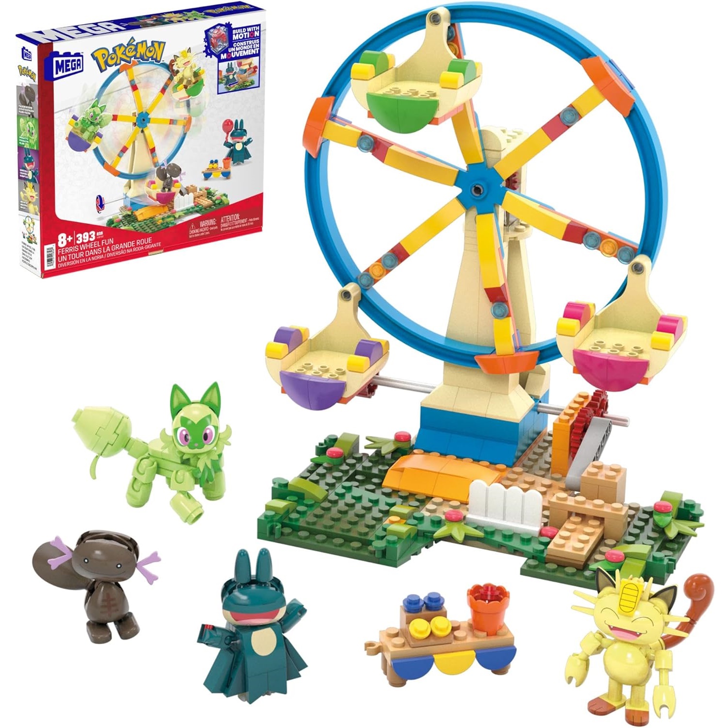 Lego Set Technic - Ensemble de construction MEGA Pokémon Fun