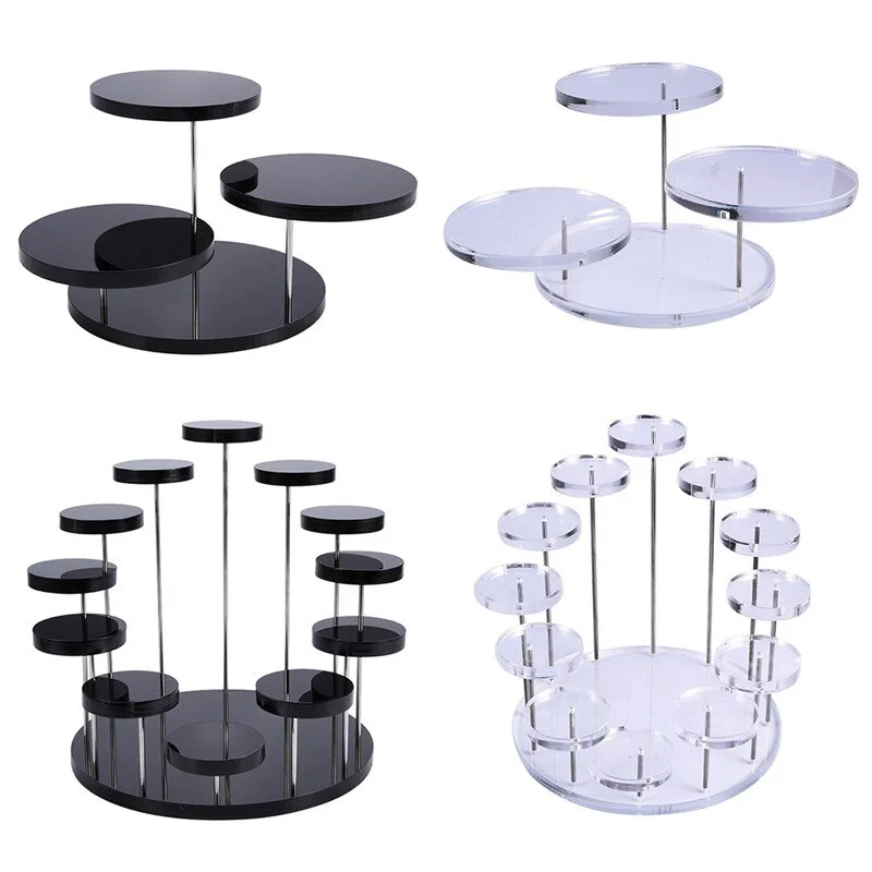Display Risers Set - Support à cupcakes en acrylique, présentoir
