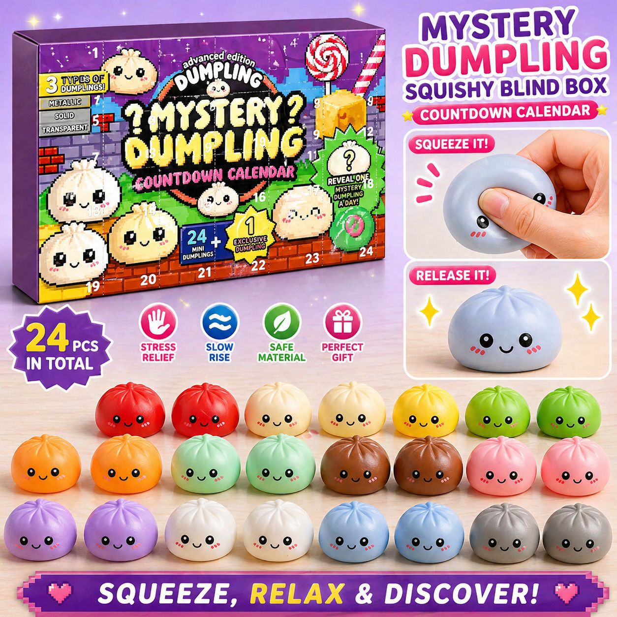 Calendrier de l'Avent Surprise - Mystery Box Blind Bag avis et prix