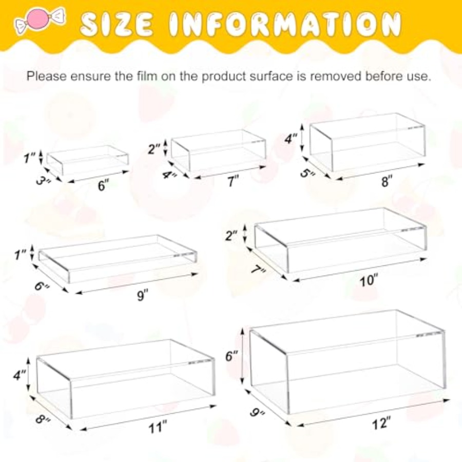 Ensemble de supports pour tabl - Display Risers Set avis et prix