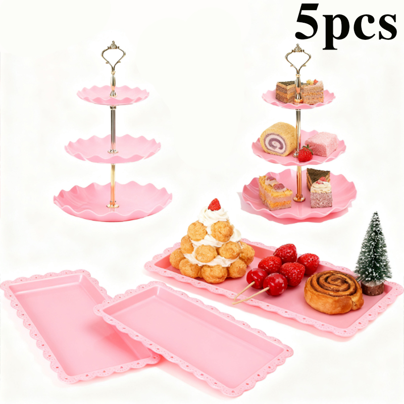 2/5 pièces, support à gâteau r - Display Risers Set avis et prix