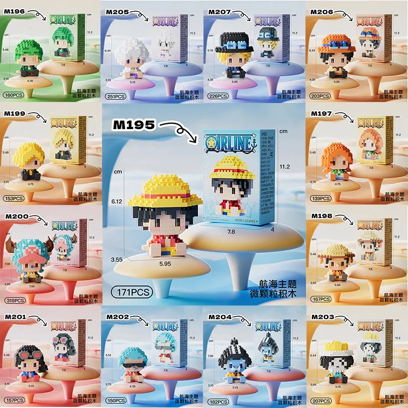 ONE PIECE Modèle 3D Anime Sun  - Building Block Mini avis et prix
