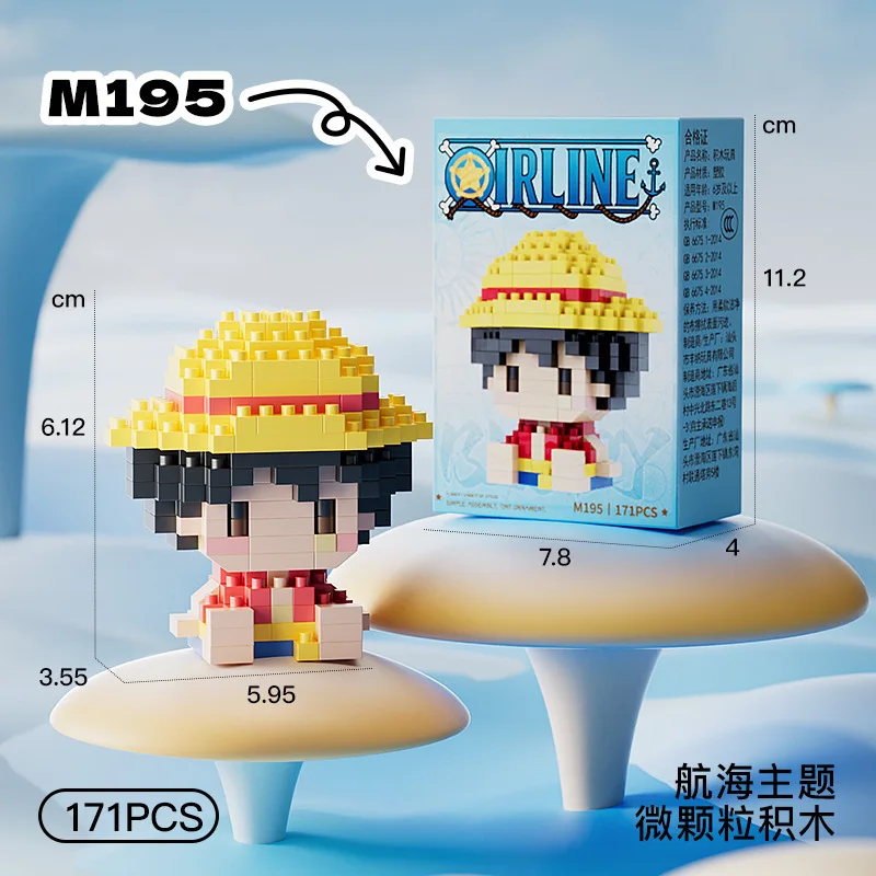 ONE PIECE Modèle 3D Anime Sun  - Building Block Mini avis et prix