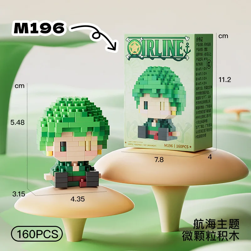 ONE PIECE Modèle 3D Anime Sun  - Building Block Mini avis et prix